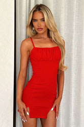 Simar Dress - Red