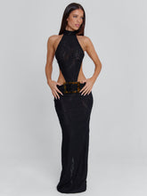 Albinae Black Maxi Dress