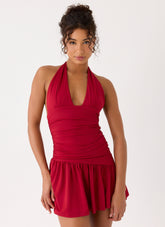 Esme Mini Dress Red