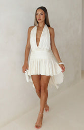 Ivory Muse Mini Dress