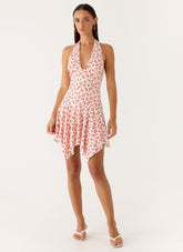 Khrysta Mini Dress Pink