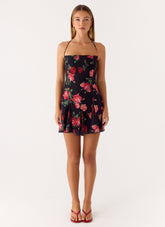 Nikyta Micro Mini Dress Black