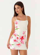 Zabrina Mini Dress White
