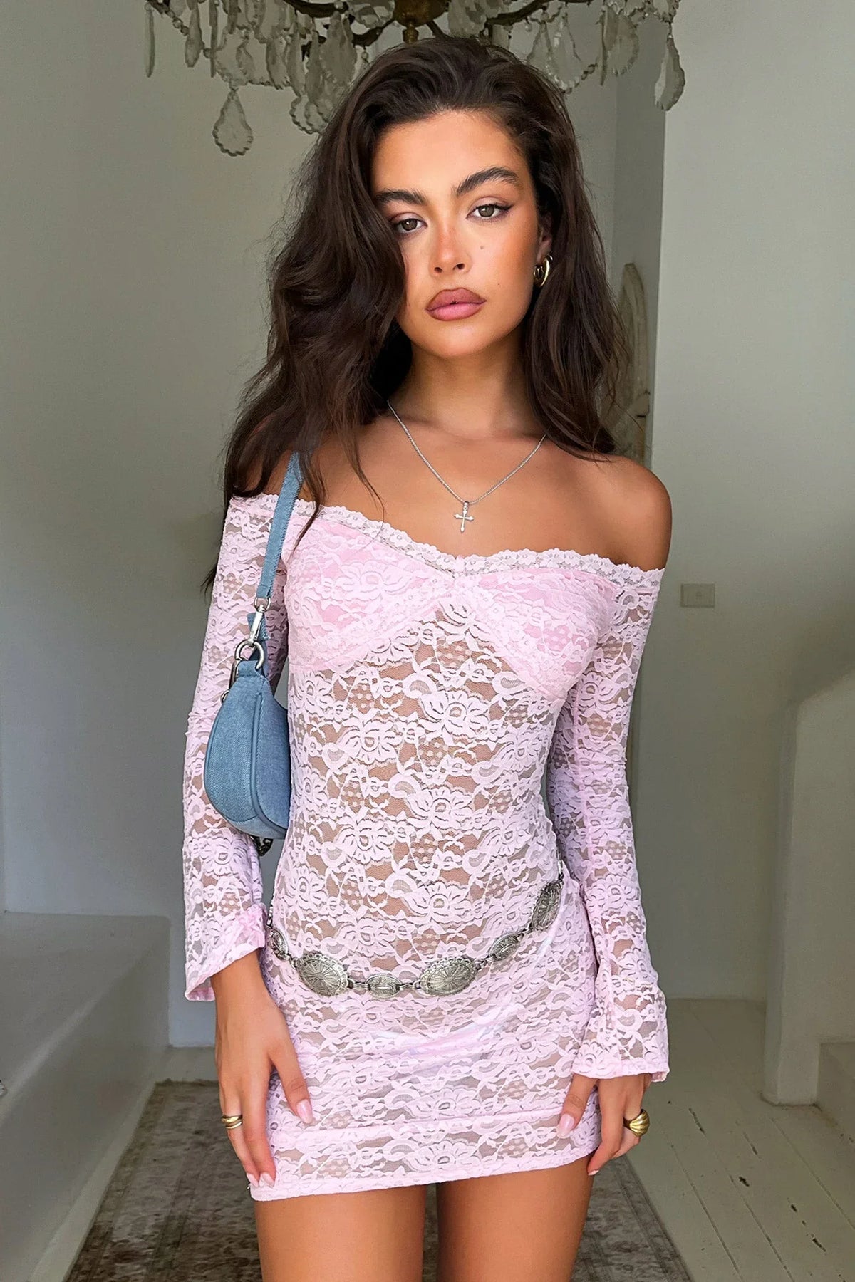 Zila Dress - Baby Pink